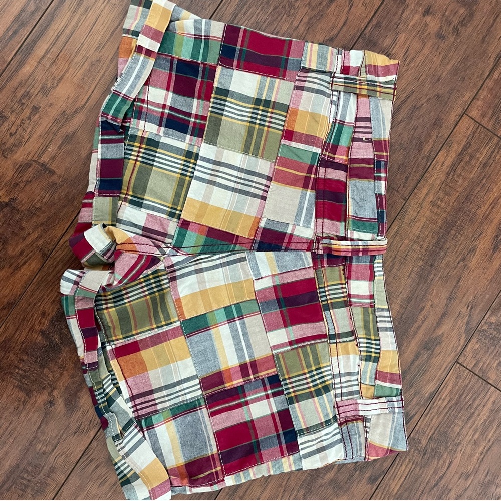 Patchwork cotton shorts - Picture 3 of 3